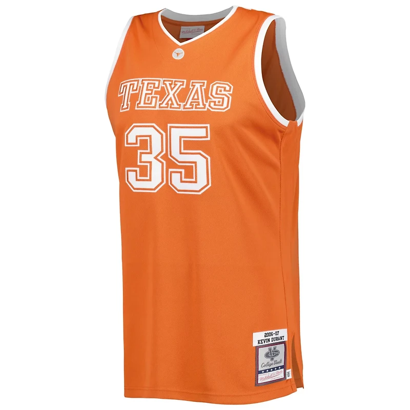 Mitchell  Ness Kevin Durant Burnt Texas Longhorns 2006/07 Throwback Jersey