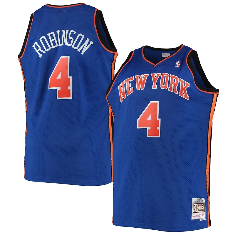 Mitchell  Ness Nate Robinson New York Knicks 2005/06 Big  Tall Hardwood Classics Swingman Jersey