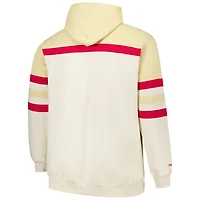 Mitchell  Ness Ohio State Buckeyes Big  Tall Head Coach Pullover Hoodie