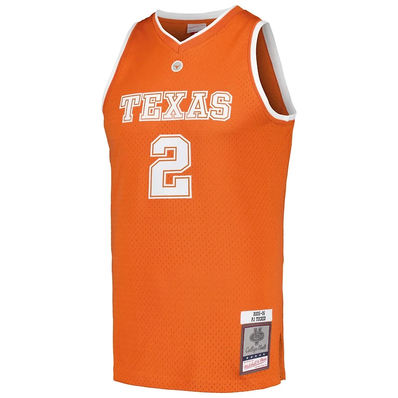 Mitchell  Ness PJ Tucker Texas Longhorns 2005/06 College Vault Player Swingman Jersey