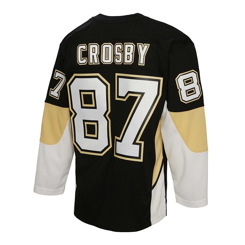 Mitchell & Ness Sidney Crosby Pittsburgh Penguins Big Tall 2008 Captain Patch Blue Line Player Jersey
