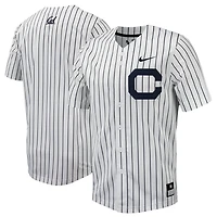 Nike /Navy Cal Bears Pinstripe Replica Full-Button Baseball Jersey