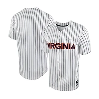 Nike /Navy Virginia Cavaliers Pinstripe Replica Full-Button Baseball Jersey