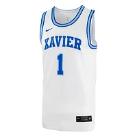 Nike 0 Xavier Musketeers Replica Basketball Jersey