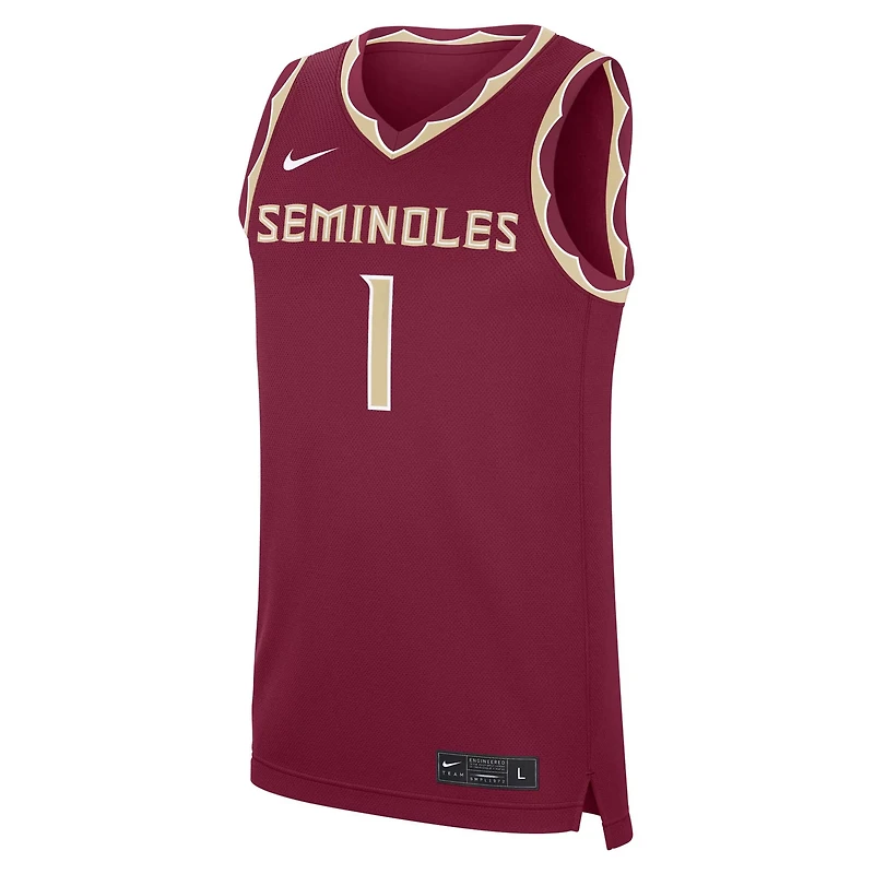 Nike 1 Florida State Seminoles Road Replica Jersey