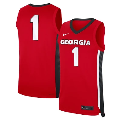 Nike 1 Georgia Bulldogs Road Replica Jersey