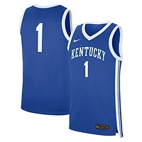 Nike 1 Kentucky Wildcats Road Replica Jersey