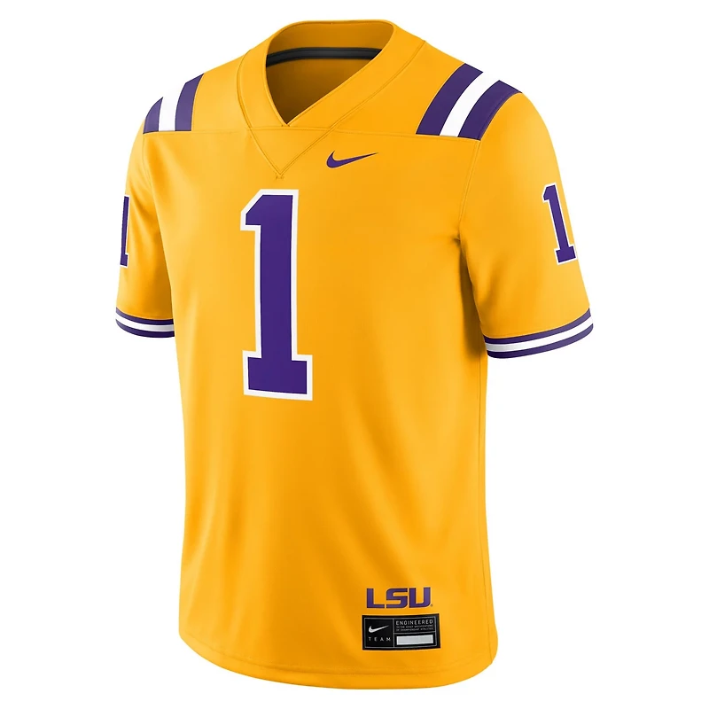 Nike 1 LSU Tigers Alternate Game Jersey