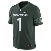 Nike 1 Michigan State Spartans Football Game Jersey