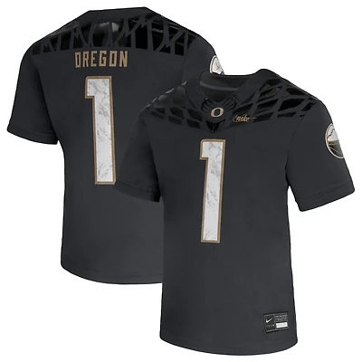 Nike 1 Oregon Ducks Shoe Duck Vapor Fusion Jersey
