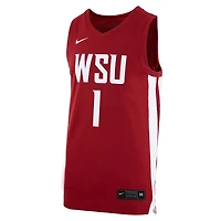 Nike 1 Washington State Cougars Logo Replica Basketball Jersey