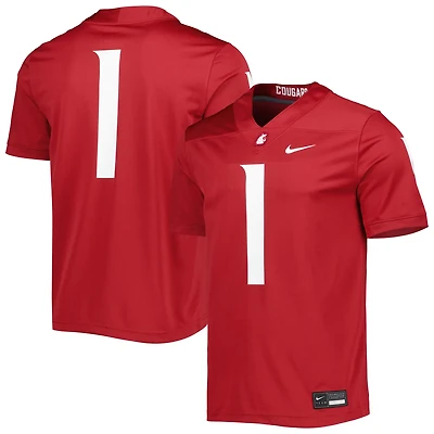 Nike 1 Washington State Cougars Untouchable Football Jersey