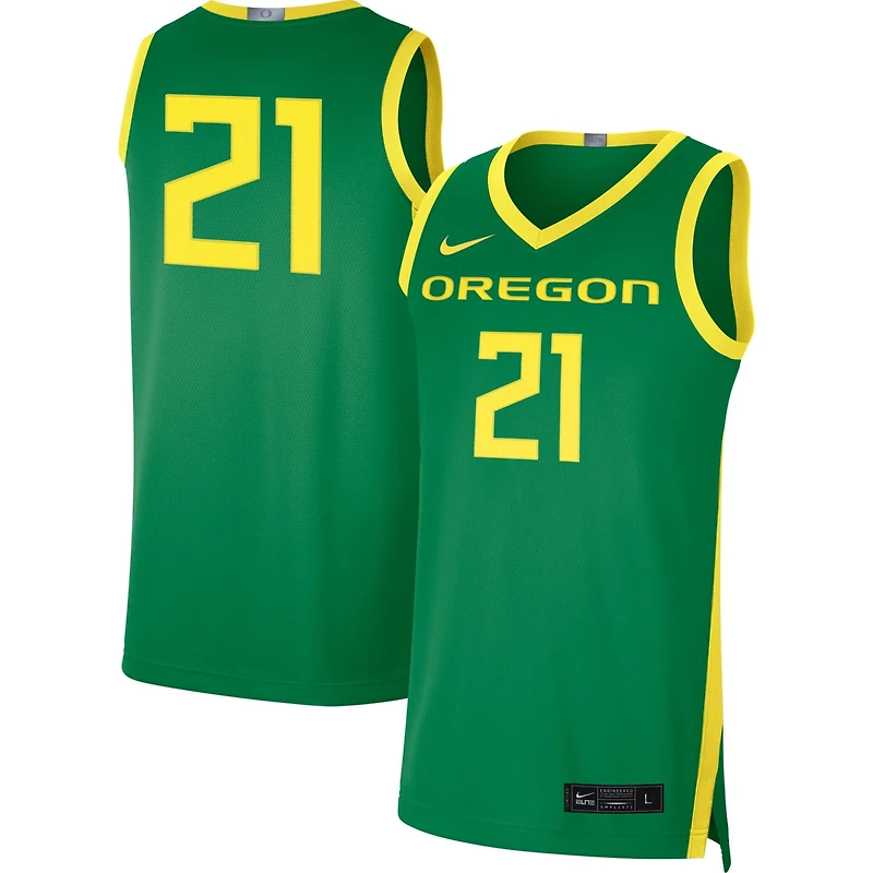 Nike 21 Oregon Ducks Limited Basketball Jersey