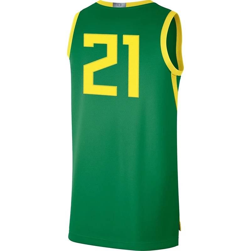 Nike 21 Oregon Ducks Limited Basketball Jersey