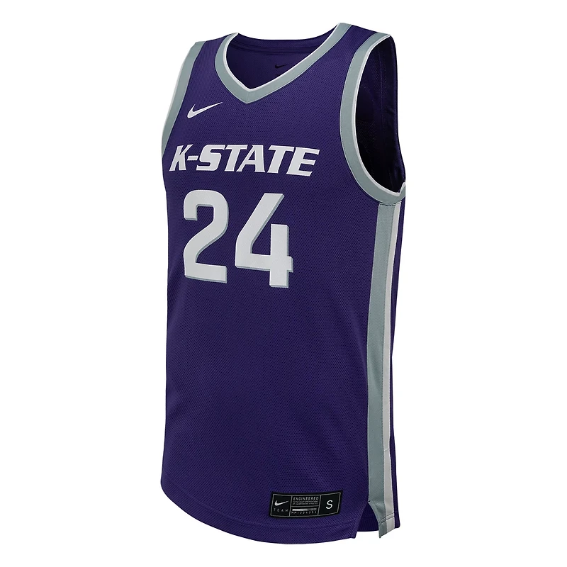 Nike 24 Kansas State Wildcats Replica Basketball Jersey