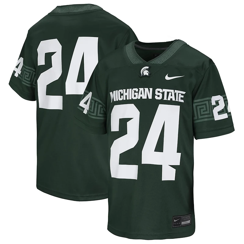Nike 24 Michigan State Spartans Untouchable Replica Football Jersey