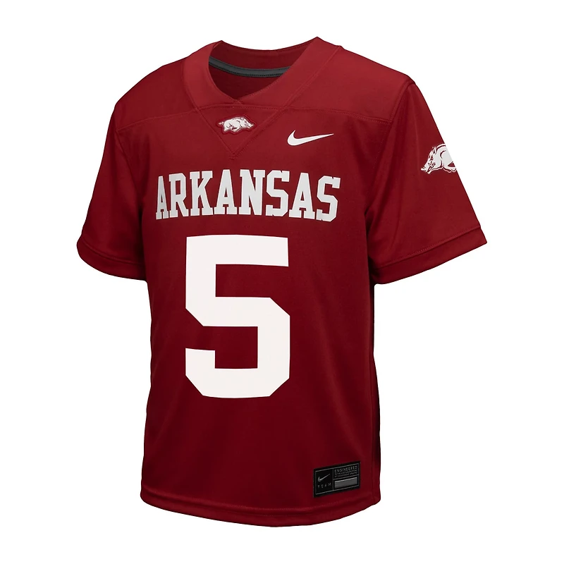 Nike 5 Arkansas Razorbacks Untouchable Replica Game Jersey