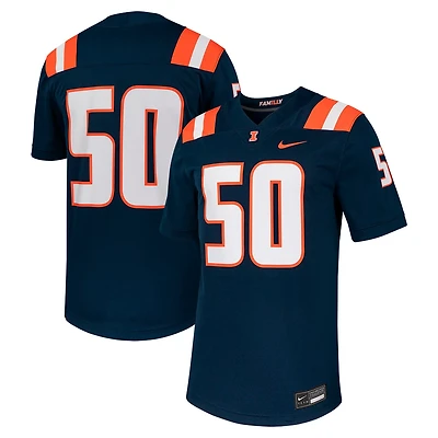 Nike 50 Illinois Fighting Illini Untouchable Football Jersey