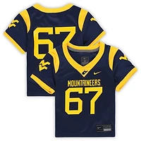 Nike 67 West Virginia Mountaineers Untouchable Replica Football Jersey