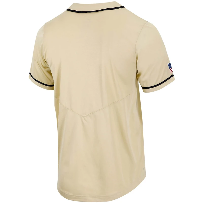 Nike Army Black Knights Replica Full-Button Baseball Jersey