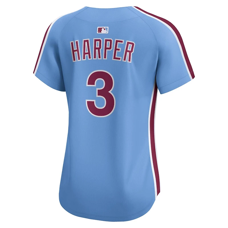 Nike Bryce Harper Light Philadelphia Phillies Alternate Limited Jersey