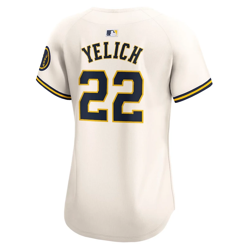 Nike Christian Yelich Milwaukee Brewers Home Limited Player Jersey