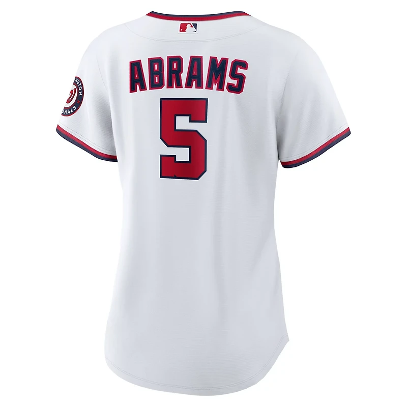 Nike CJ Abrams Washington Nationals Home Replica Player Jersey