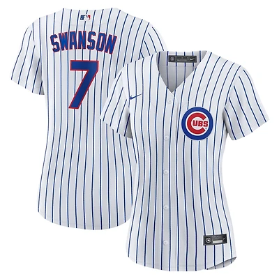 Nike Dansby Swanson /Royal Chicago Cubs Home Replica Player Jersey