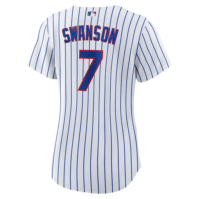 Nike Dansby Swanson /Royal Chicago Cubs Home Replica Player Jersey