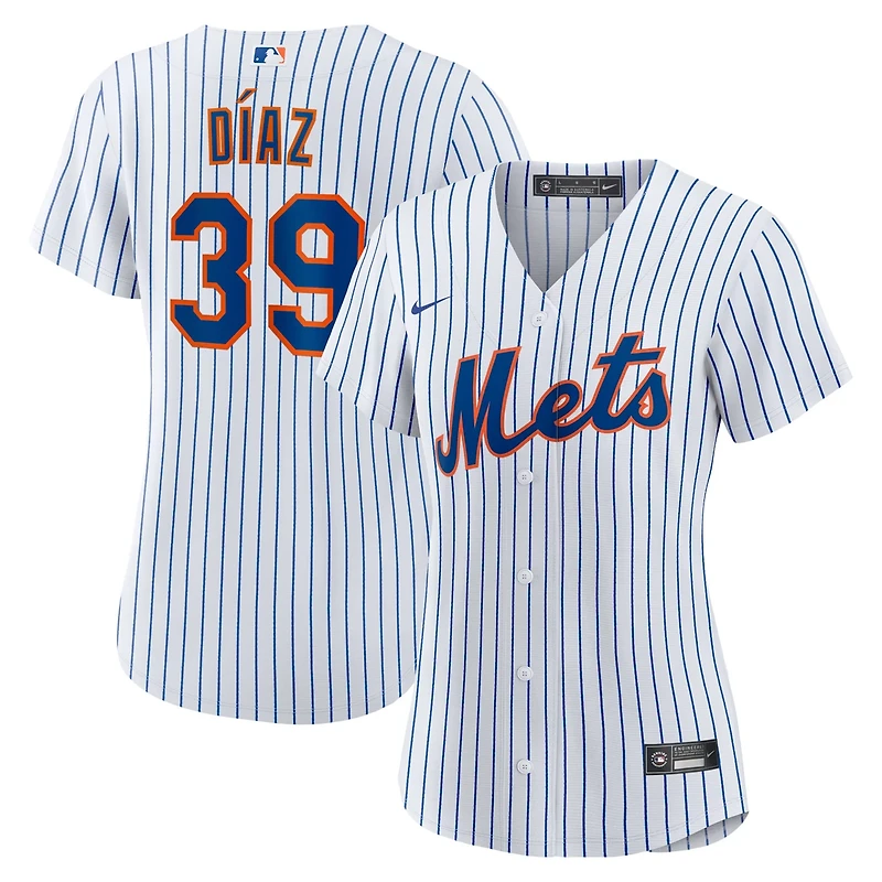 Nike Edwin Daz New York Mets Home Replica Jersey