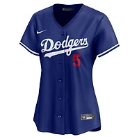 Nike Freddie Freeman Los Angeles Dodgers Alternate 2 Limited Jersey