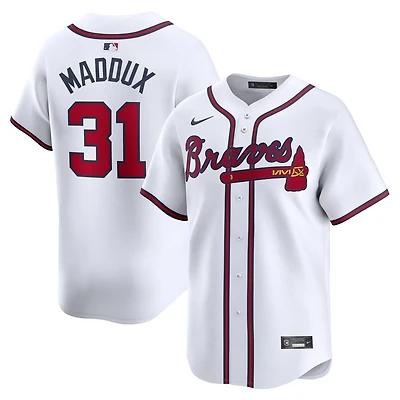 Nike Greg Maddux Atlanta Braves Home Limited Player Jersey