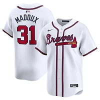 Nike Greg Maddux Atlanta Braves Home Limited Player Jersey