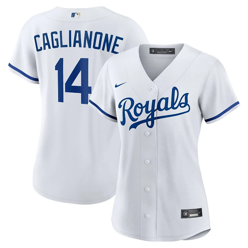 Nike Jac Caglianone Kansas City Royals Home Replica Jersey