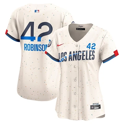 Nike Jackie Robinson Los Angeles Dodgers City Connect Retired Limited Jersey