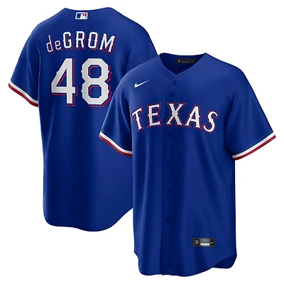 Nike Jacob deGrom Texas Rangers Away Replica Player Jersey