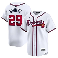 Nike John Smoltz Atlanta Braves Home Limited Player Jersey