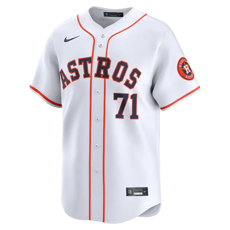 Nike Men's Astros Hader Home Limited N&N Jersey