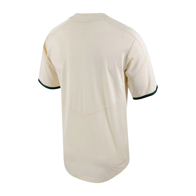 Nike Michigan State Spartans Replica Vapor Elite Full-Button Baseball Jersey