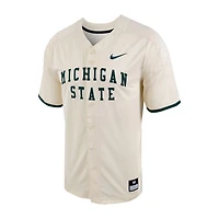 Nike Michigan State Spartans Replica Vapor Elite Full-Button Baseball Jersey