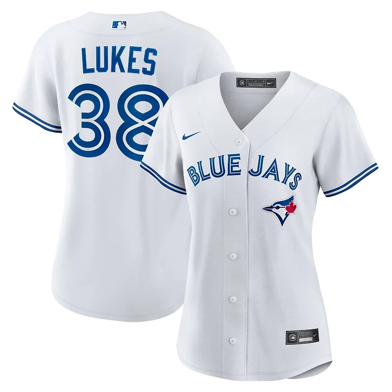 Nike Nathan Lukes Toronto Blue Jays Home Replica Jersey