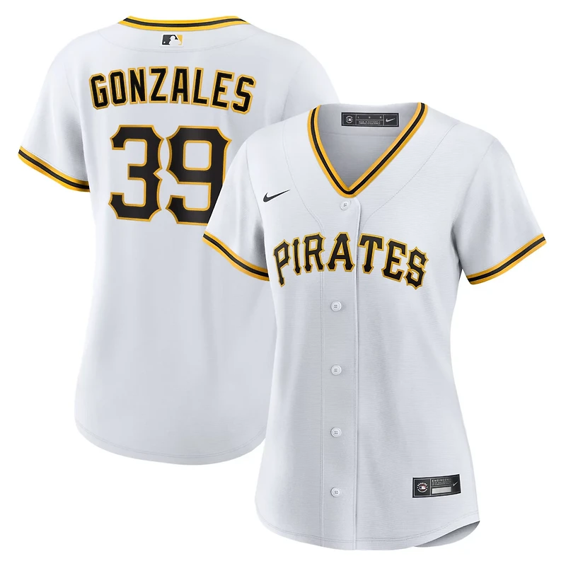 Nike Nick Gonzales Pittsburgh Pirates Home Replica Jersey