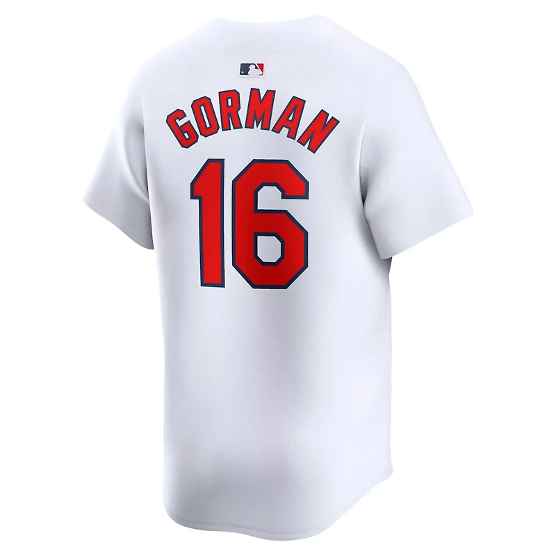 Nike Nolan Gorman St Louis Cardinals Home Limited Player Jersey
