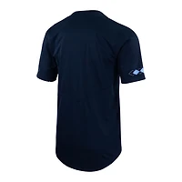 Nike North Carolina Tar Heels Two-Button Replica Baseball Jersey