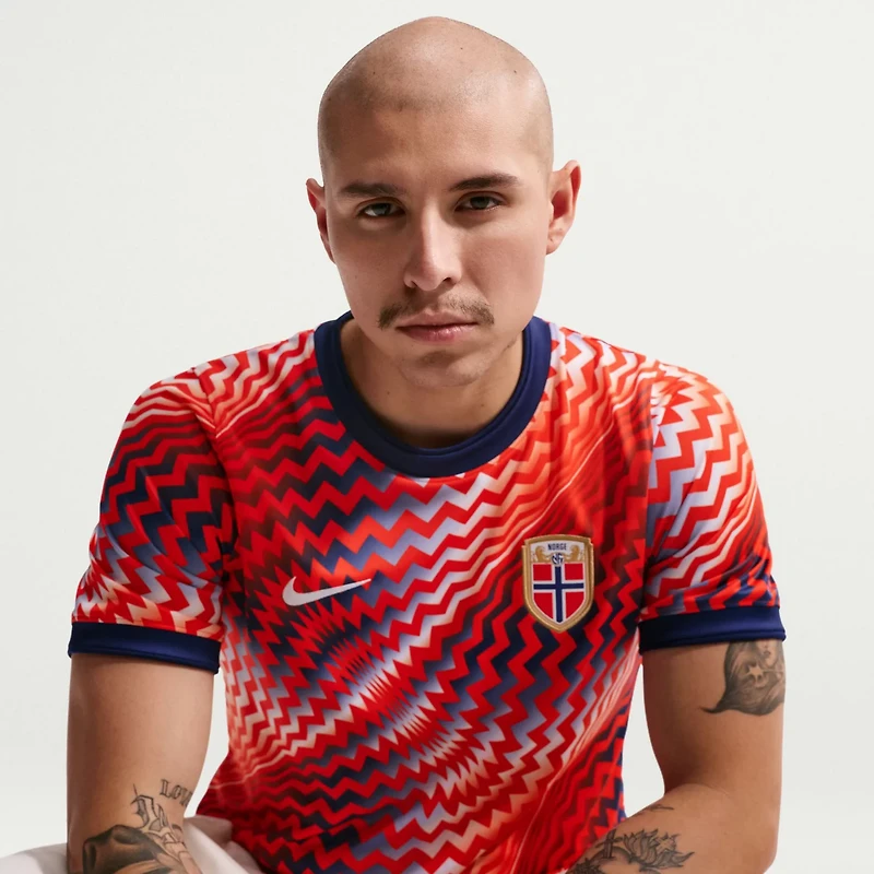 Nike Norway National Team 2026 Academy Pro Pre-Match Top