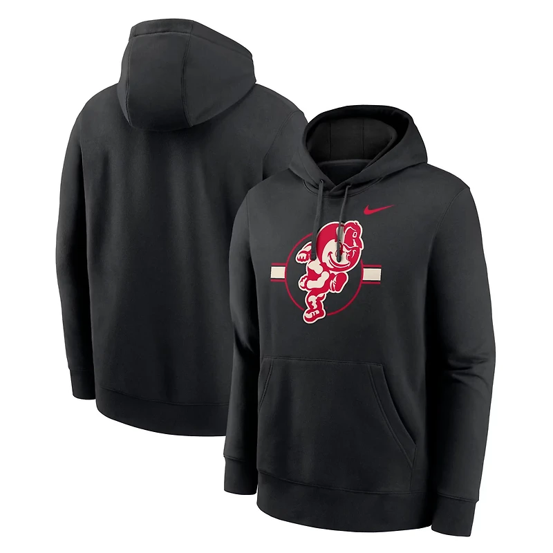 Nike Ohio State Buckeyes Hockey Club Fleece Pullover Hoodie