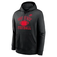 Nike Ohio State Buckeyes Legacy Football Icon Club Fleece Pullover Hoodie