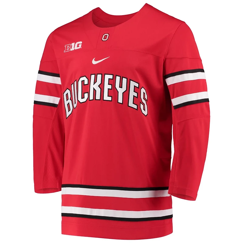 Nike Ohio State Buckeyes Replica Team Hockey Jersey
