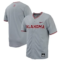 Nike Oklahoma Sooners Replica Full-Button Baseball Jersey
