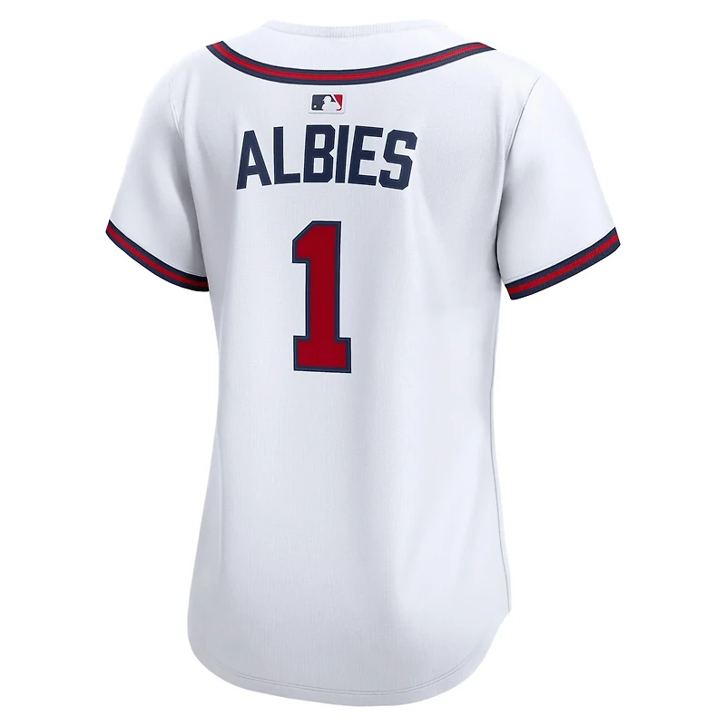 Nike Ozzie Albies Atlanta Braves Home Limited Player Jersey